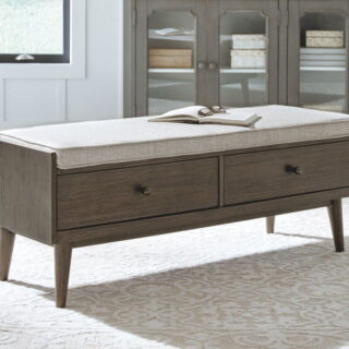 Chetfield - Beige/Brown - Storage Bench