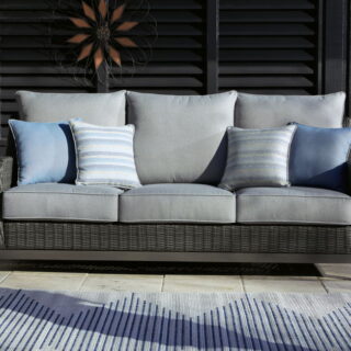 Elite Park - Gray - Sofa with Cushion