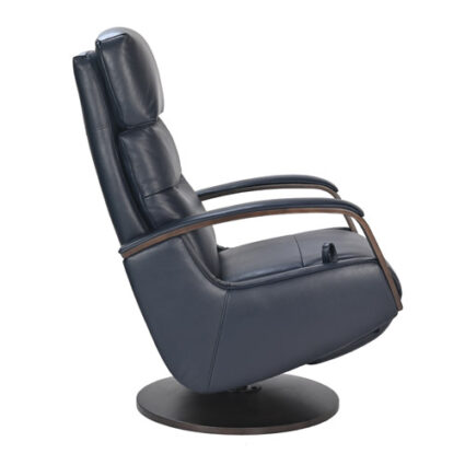 Vienna Push-Back Recliner - Navy - Image 7