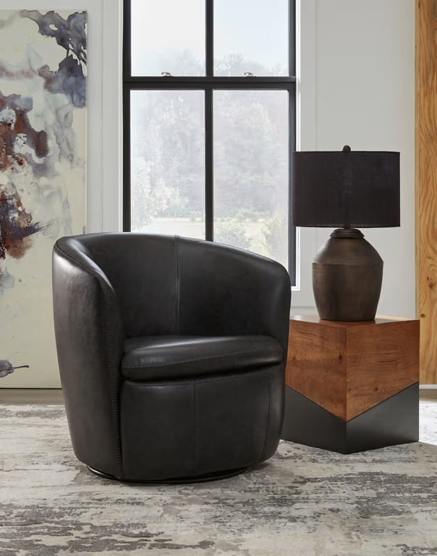 Kierreys - Midnight - Swivel Chair
