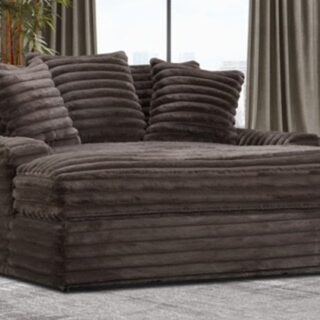Jenna Chocolate Mega Chaise