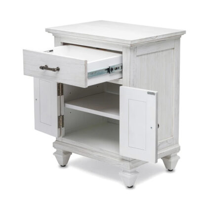 Surfside 1-Drawer / 2-Door Electrified Nightstand - Image 2