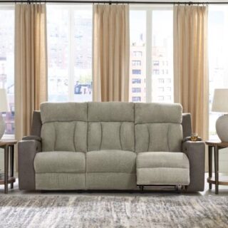 WhipLash Power Reclining Sofa with Adjustable Headrest