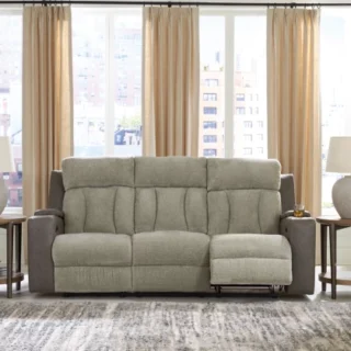 WhipLash Power Reclining Sofa with Adjustable Headrest