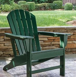 Sundown Shores- Green - Adirondack Chair