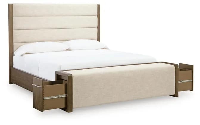 Marxmore Queen Upholstered Storage Bed - Image 2