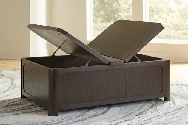 Breckington Cocktail Table with Storage - Image 2