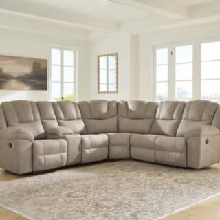 Pearce-Pike 3-Piece Reclining Sectional with Console
